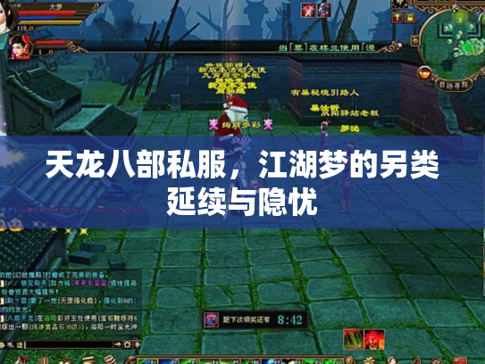 天龙八部私服，江湖梦的另类延续与隐忧