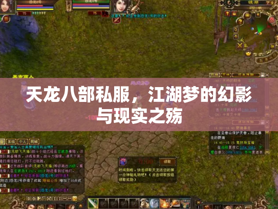 天龙八部私服，江湖梦的幻影与现实之殇