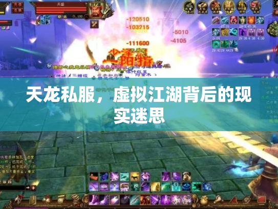天龙私服，虚拟江湖背后的现实迷思