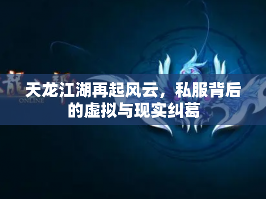 天龙江湖再起风云，私服背后的虚拟与现实纠葛