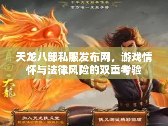 天龙八部私服发布网，游戏情怀与法律风险的双重考验