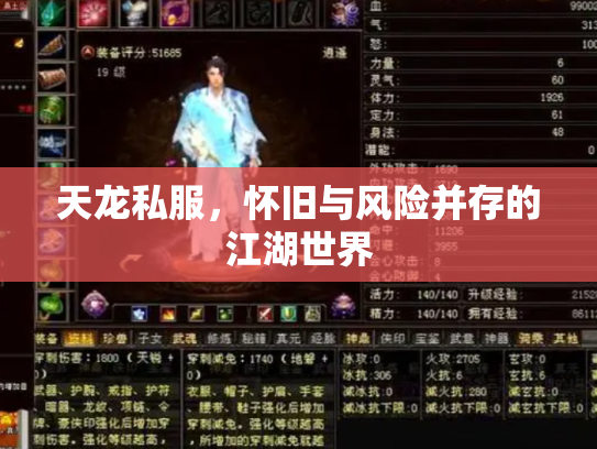 天龙私服，怀旧与风险并存的江湖世界