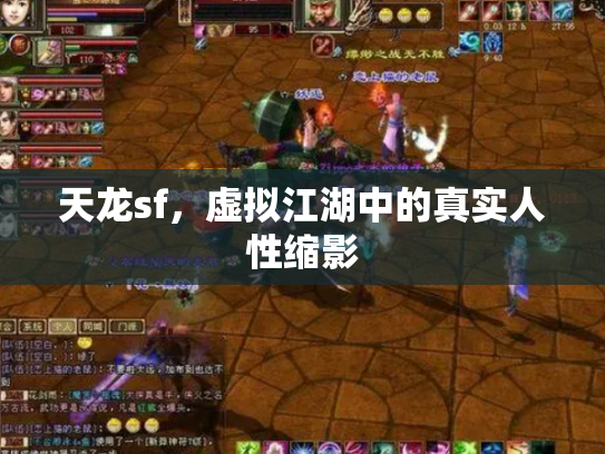 天龙sf，虚拟江湖中的真实人性缩影