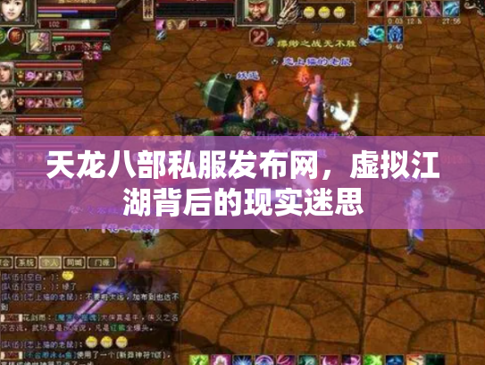天龙八部私服发布网，虚拟江湖背后的现实迷思