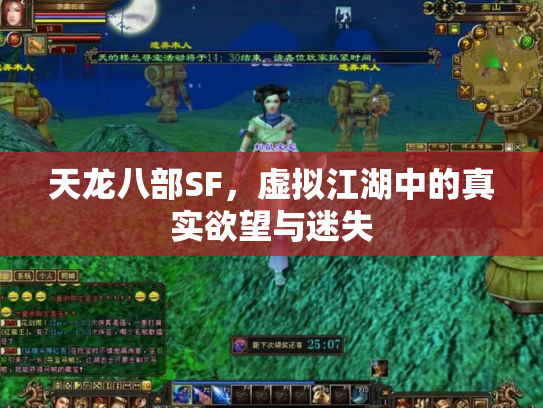 天龙八部SF，虚拟江湖中的真实欲望与迷失