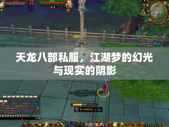 天龙八部私服，江湖梦的幻光与现实的阴影