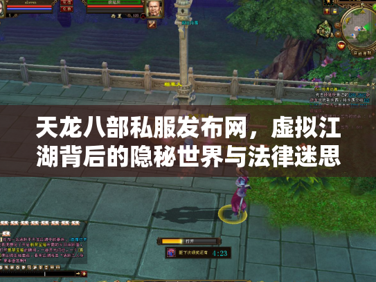 天龙八部私服发布网，虚拟江湖背后的隐秘世界与法律迷思