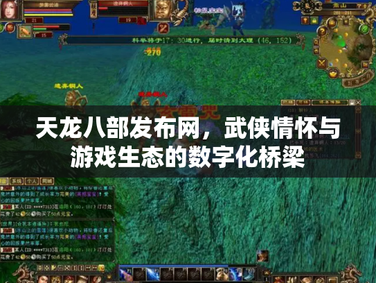 天龙八部发布网，武侠情怀与游戏生态的数字化桥梁