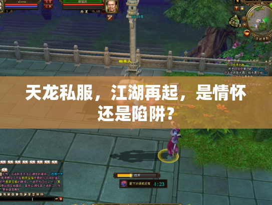 天龙私服，江湖再起，是情怀还是陷阱？