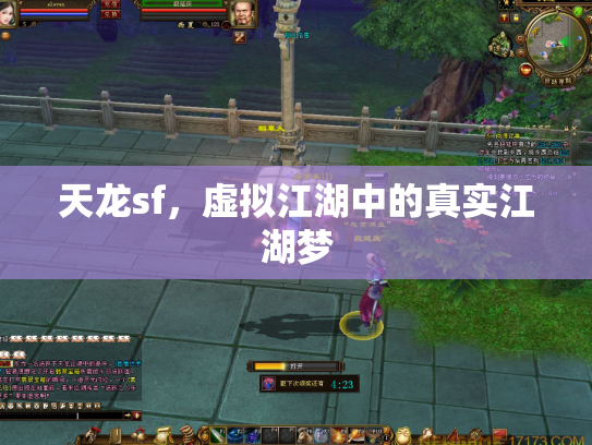 天龙sf，虚拟江湖中的真实江湖梦