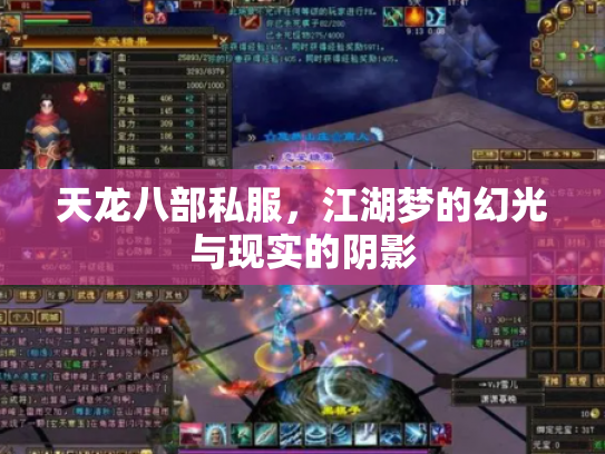 天龙八部私服，江湖梦的幻光与现实的阴影