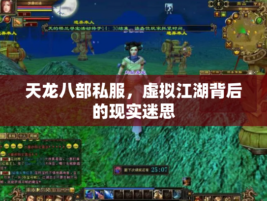 天龙八部私服，虚拟江湖背后的现实迷思
