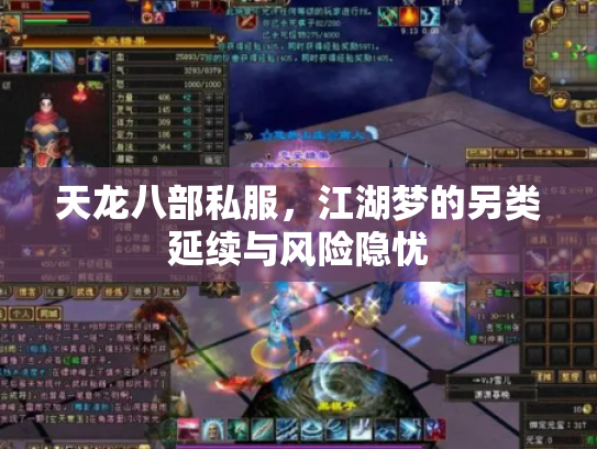天龙八部私服，江湖梦的另类延续与风险隐忧