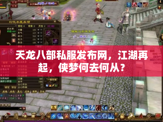 天龙八部私服发布网，江湖再起，侠梦何去何从？