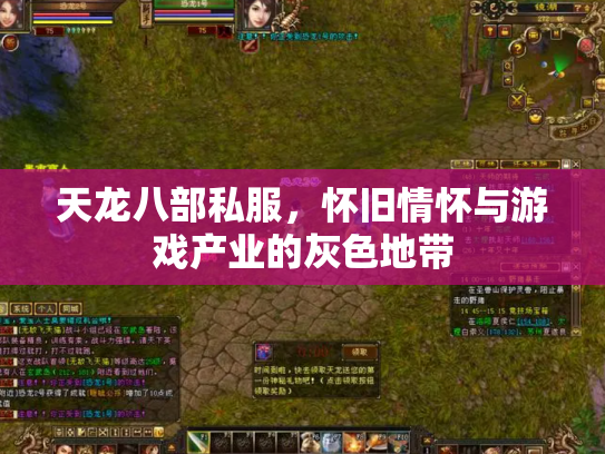 天龙八部私服，怀旧情怀与游戏产业的灰色地带