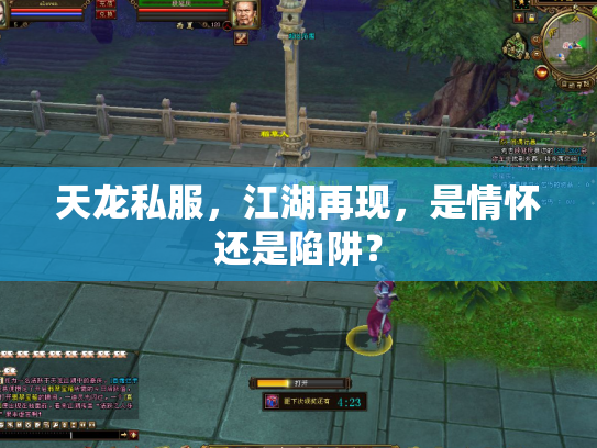 天龙私服，江湖再现，是情怀还是陷阱？