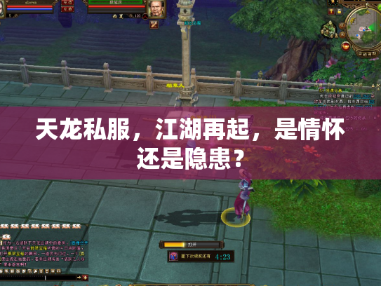 天龙私服，江湖再起，是情怀还是隐患？