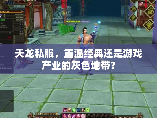 天龙私服，重温经典还是游戏产业的灰色地带？