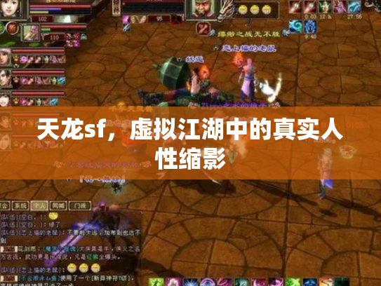 天龙sf，虚拟江湖中的真实人性缩影