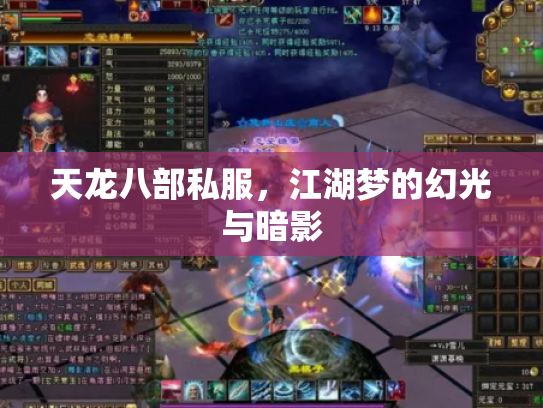 天龙八部私服，江湖梦的幻光与暗影