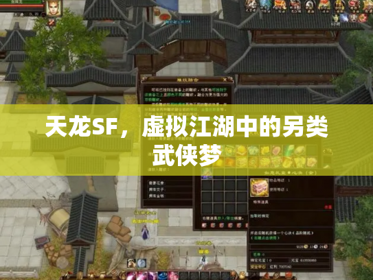 天龙SF，虚拟江湖中的另类武侠梦
