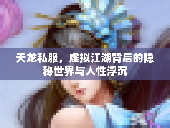 天龙私服，虚拟江湖背后的隐秘世界与人性浮沉
