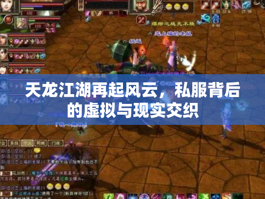 天龙江湖再起风云，私服背后的虚拟与现实交织