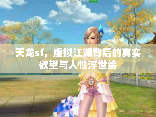 天龙sf，虚拟江湖背后的真实欲望与人性浮世绘