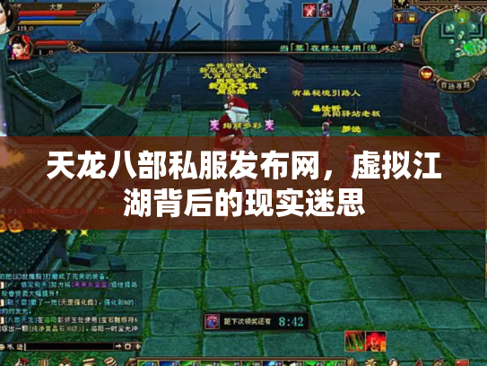 天龙八部私服发布网，虚拟江湖背后的现实迷思