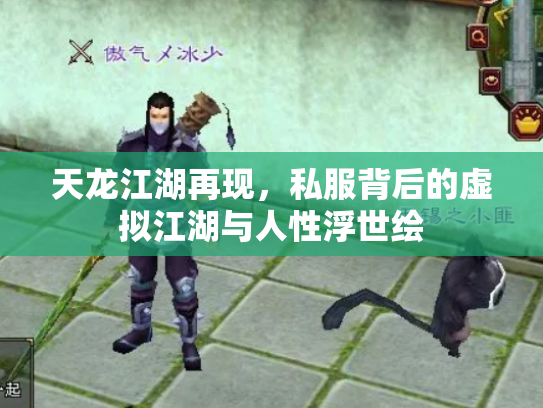 天龙江湖再现，私服背后的虚拟江湖与人性浮世绘