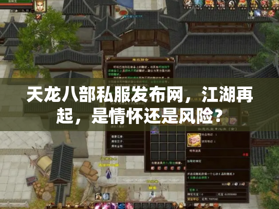 天龙八部私服发布网，江湖再起，是情怀还是风险？