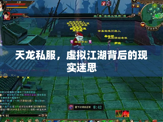 天龙私服，虚拟江湖背后的现实迷思