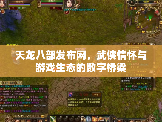 天龙八部发布网，武侠情怀与游戏生态的数字桥梁