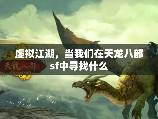 虚拟江湖，当我们在天龙八部sf中寻找什么