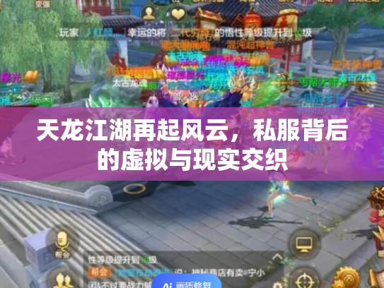 天龙江湖再起风云，私服背后的虚拟与现实交织