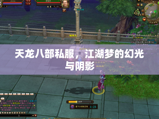 天龙八部私服，江湖梦的幻光与阴影