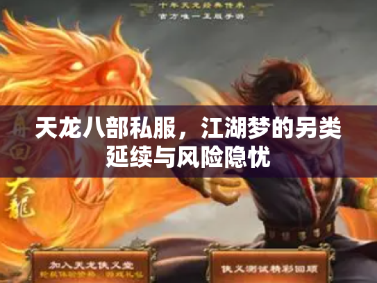 天龙八部私服，江湖梦的另类延续与风险隐忧