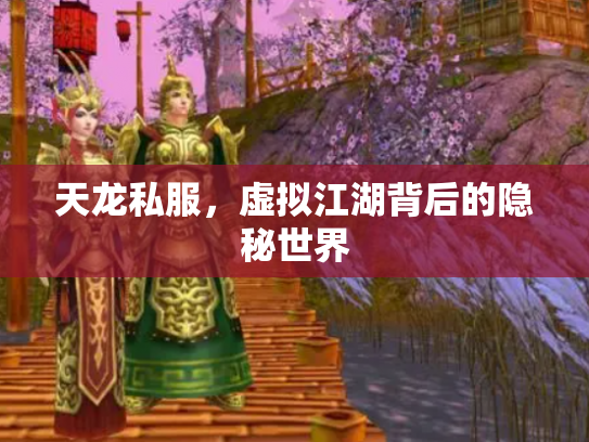天龙私服，虚拟江湖背后的隐秘世界