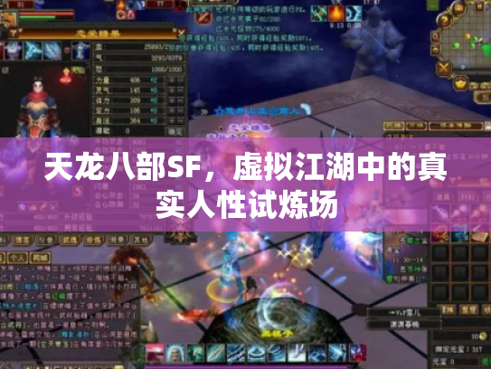 天龙八部SF，虚拟江湖中的真实人性试炼场