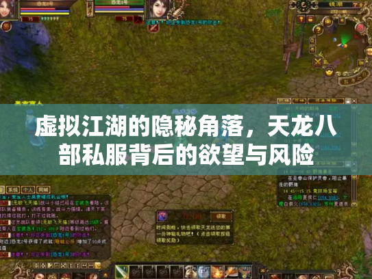 虚拟江湖的隐秘角落，天龙八部私服背后的欲望与风险