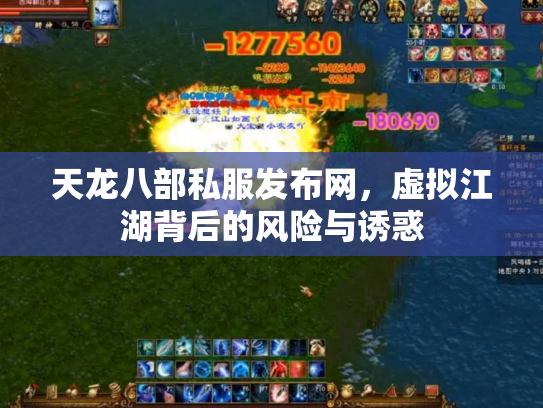 天龙八部私服发布网，虚拟江湖背后的风险与诱惑