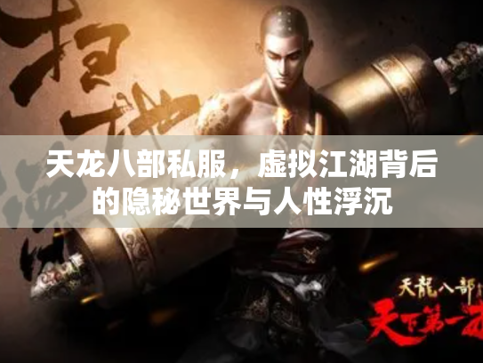 天龙八部私服，虚拟江湖背后的隐秘世界与人性浮沉
