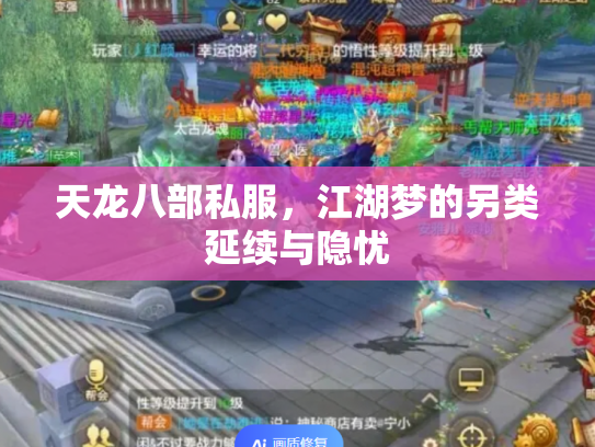 天龙八部私服，江湖梦的另类延续与隐忧