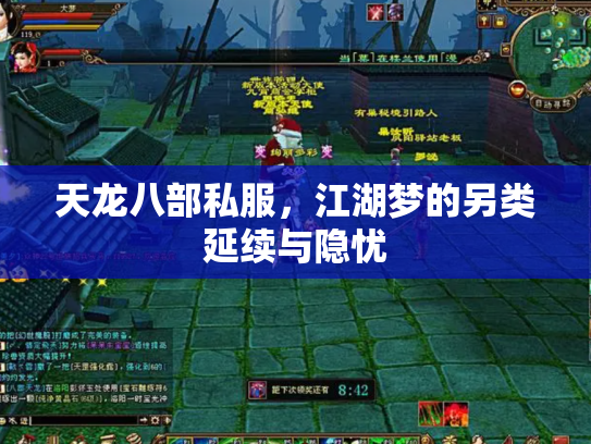 天龙八部私服，江湖梦的另类延续与隐忧
