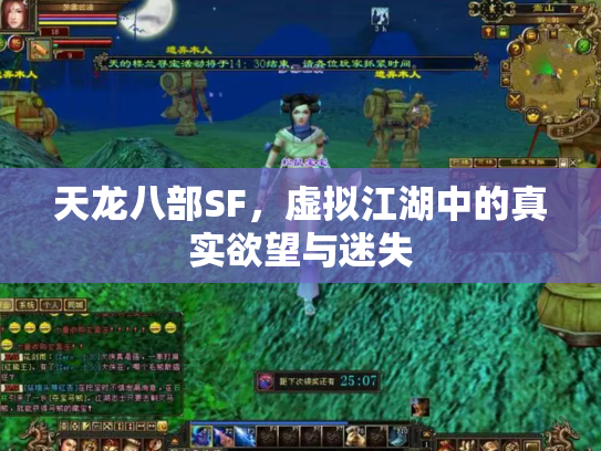 天龙八部SF，虚拟江湖中的真实欲望与迷失
