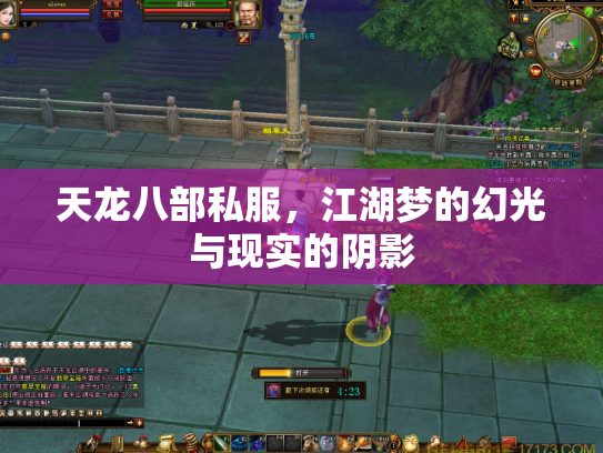 天龙八部私服，江湖梦的幻光与现实的阴影
