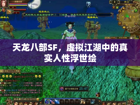 天龙八部SF，虚拟江湖中的真实人性浮世绘