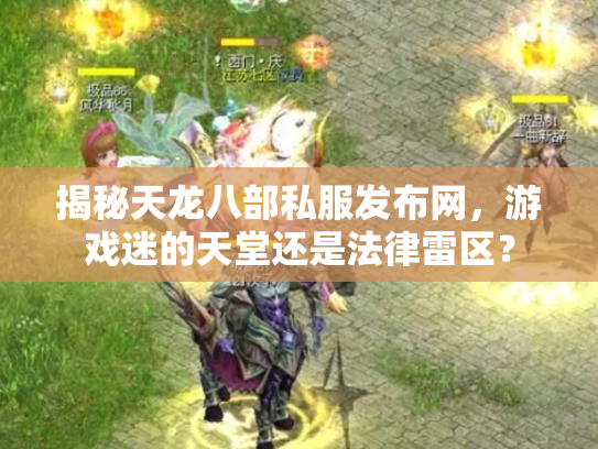 揭秘天龙八部私服发布网，游戏迷的天堂还是法律雷区？