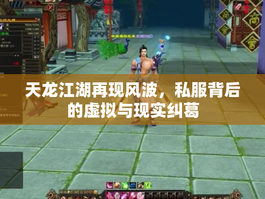 天龙江湖再现风波，私服背后的虚拟与现实纠葛