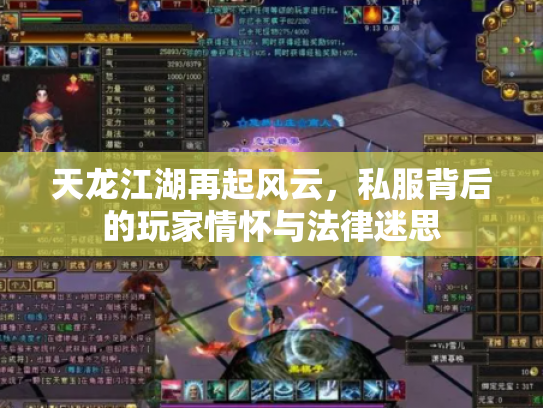 天龙江湖再起风云，私服背后的玩家情怀与法律迷思